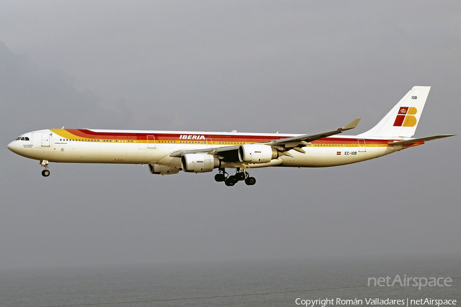 Iberia Airbus A340-642 (EC-IOB) | Photo 652052