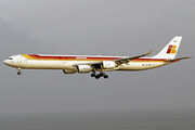 Iberia Airbus A340-642 (EC-IOB) at  Gran Canaria, Spain