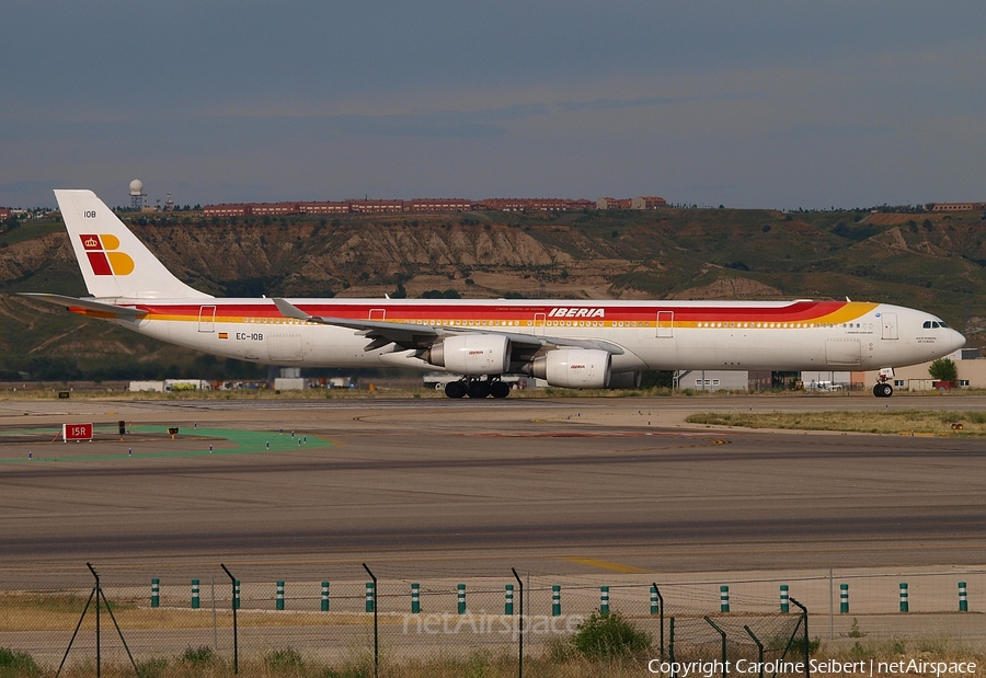 Iberia Airbus A340-642 (EC-IOB) | Photo 113613