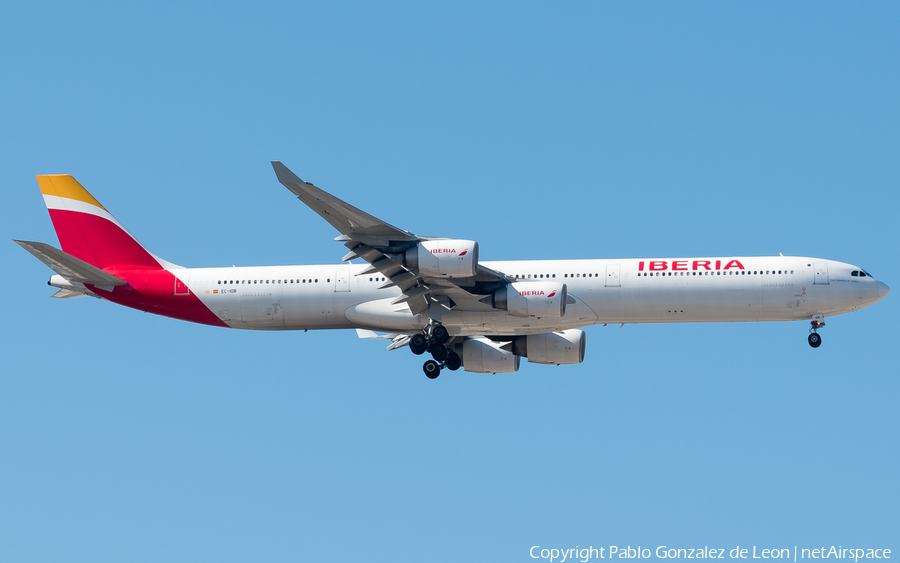 Iberia Airbus A340-642 (EC-IOB) | Photo 339417