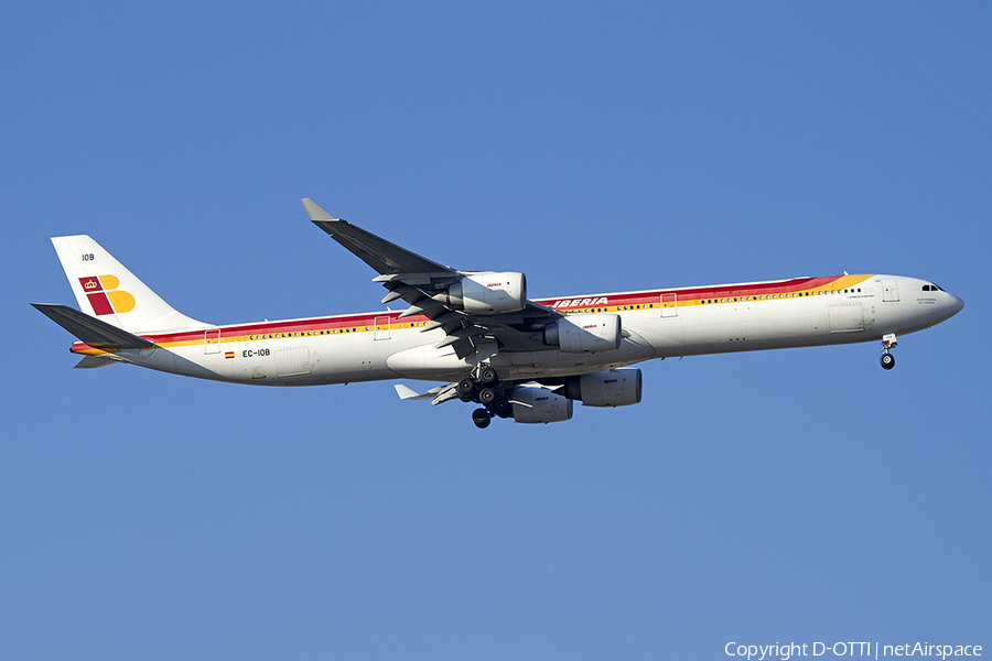 Iberia Airbus A340-642 (EC-IOB) | Photo 370677