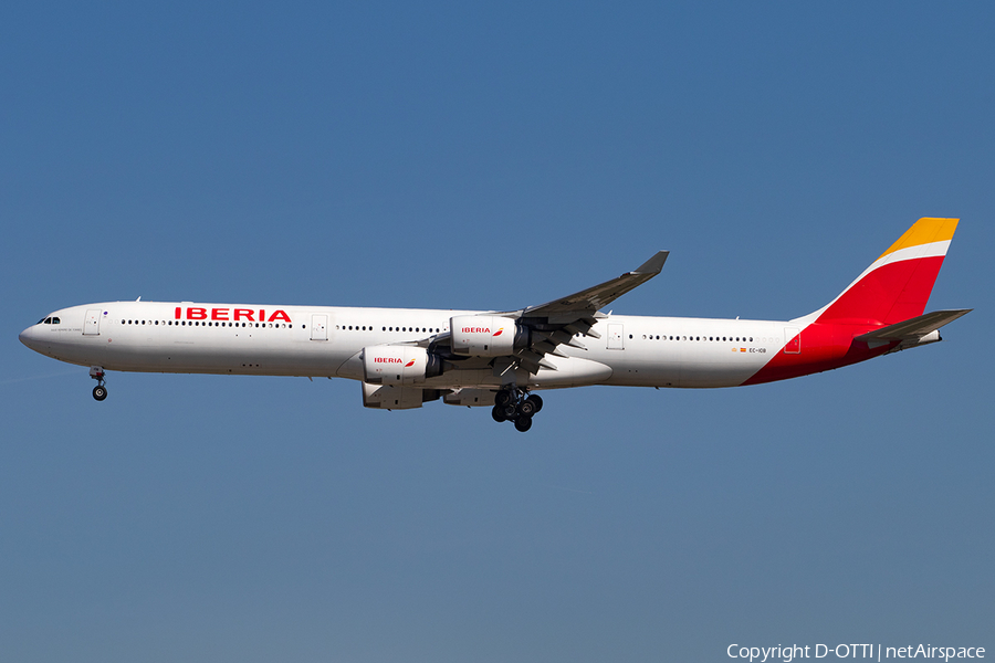 Iberia Airbus A340-642 (EC-IOB) | Photo 374935