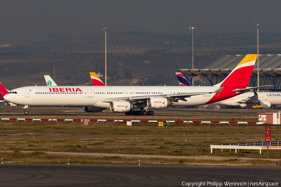 Iberia Airbus A340-642 (EC-IOB) | Photo 377024