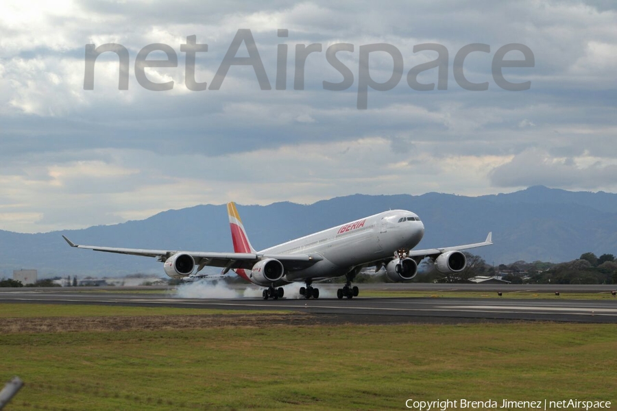Iberia Airbus A340-642 (EC-IOB) | Photo 223283