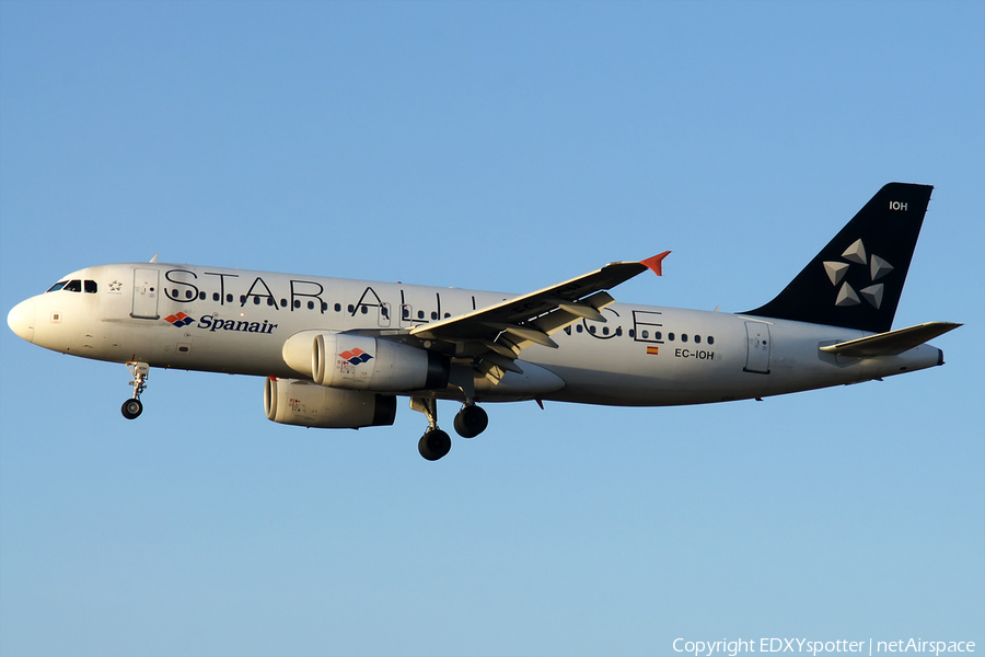 Spanair Airbus A320-232 (EC-IOH) | Photo 280238