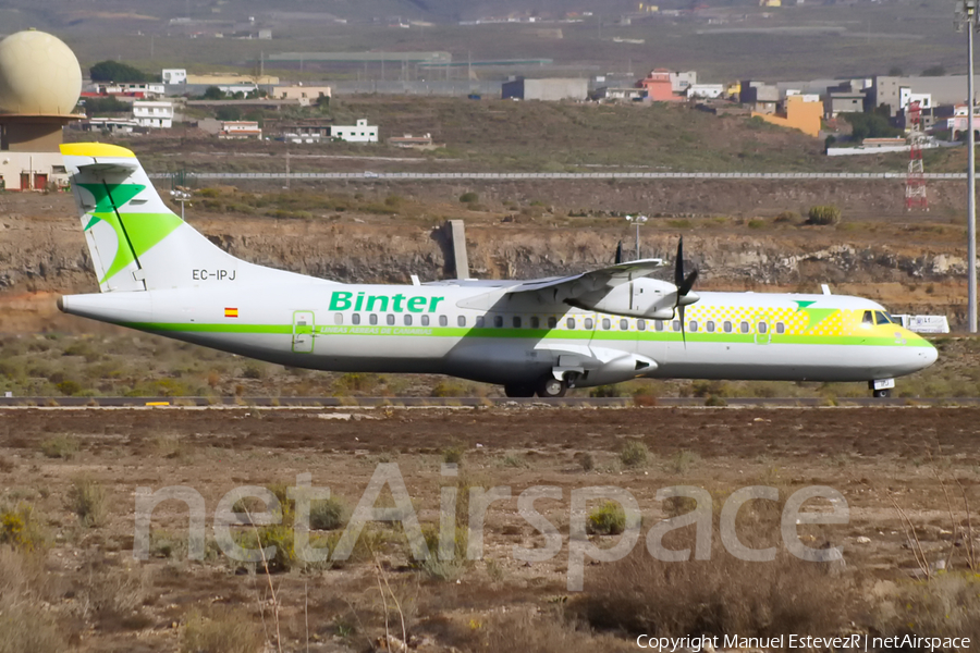 Binter Canarias ATR 72-202 (EC-IPJ) | Photo 117946