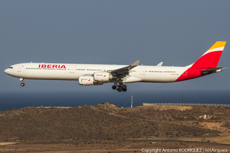 Iberia Airbus A340-642 (EC-IQR) | Photo 350335