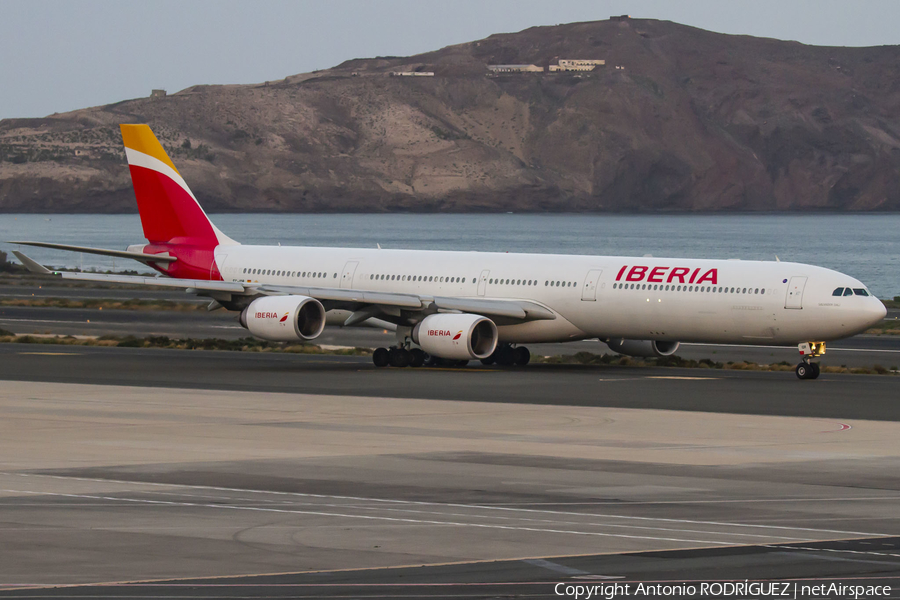 Iberia Airbus A340-642 (EC-IQR) | Photo 376602