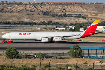 Iberia Airbus A340-642 (EC-IQR) at  Madrid - Barajas, Spain