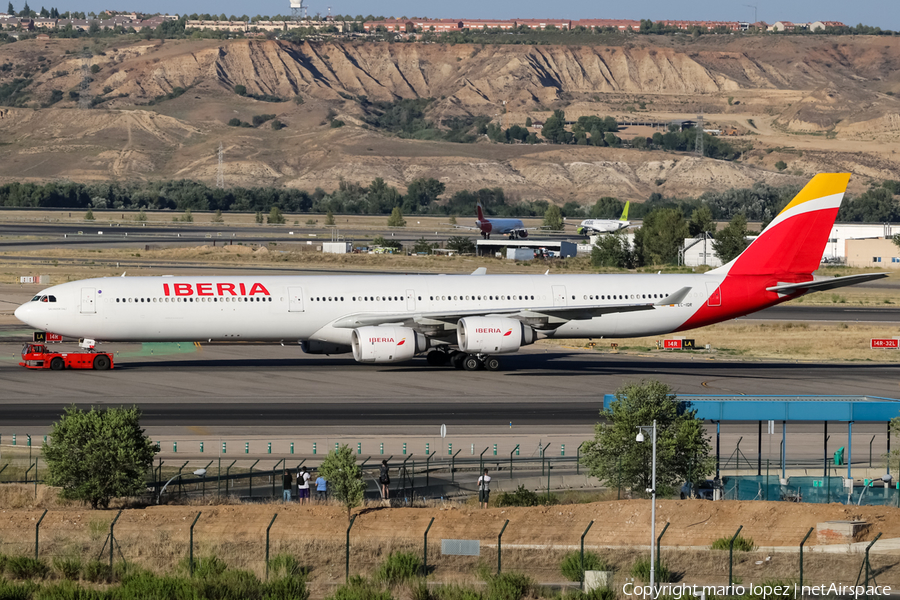 Iberia Airbus A340-642 (EC-IQR) | Photo 190974
