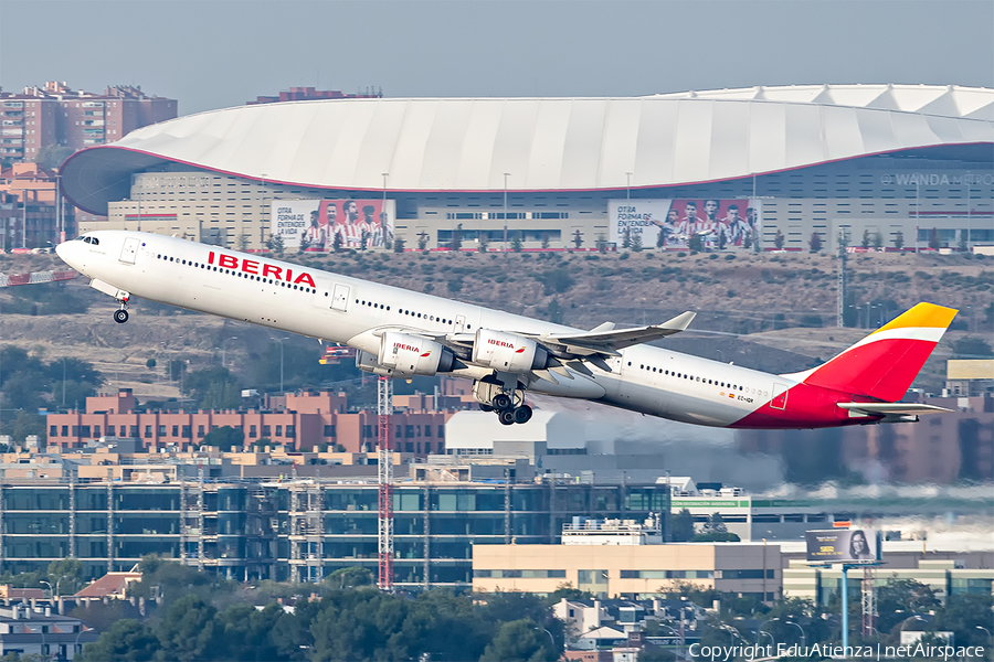 Iberia Airbus A340-642 (EC-IQR) | Photo 353767