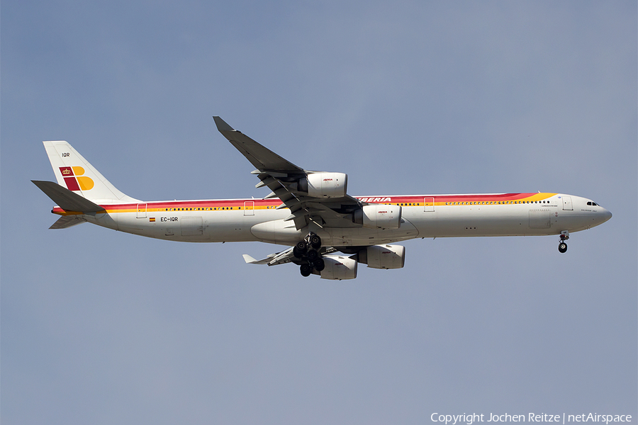 Iberia Airbus A340-642 (EC-IQR) | Photo 46512