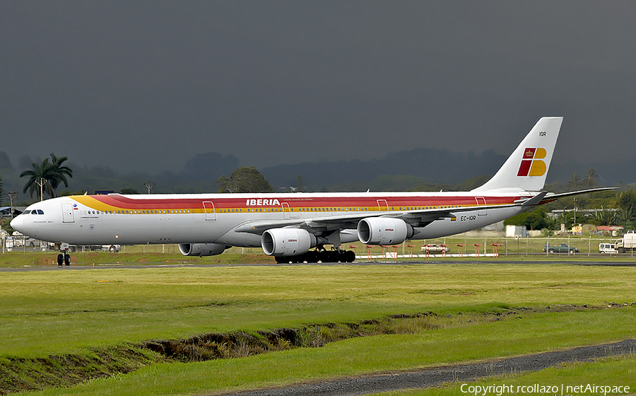 Iberia Airbus A340-642 (EC-IQR) | Photo 118003