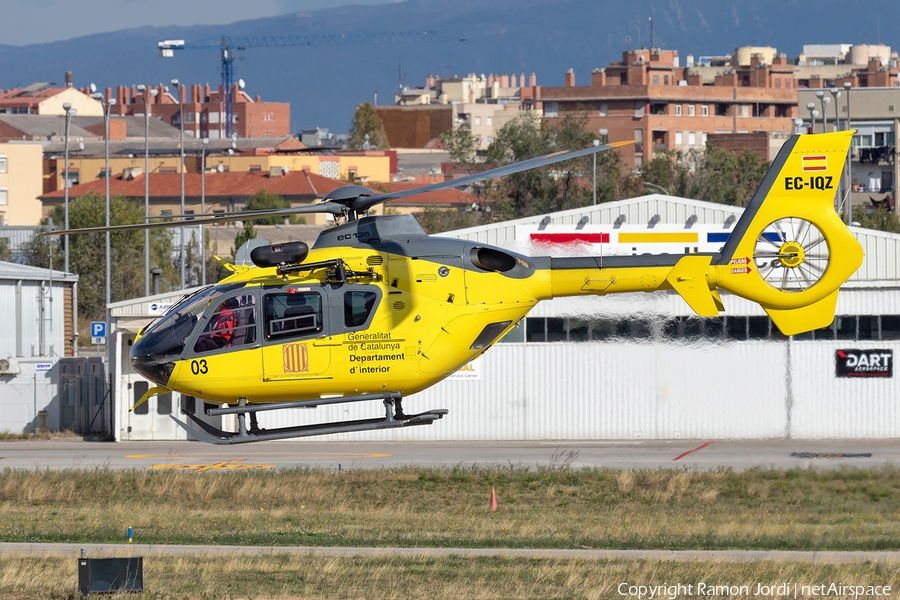 Catalonian Government Eurocopter EC135 P2 (EC-IQZ) | Photo 359857