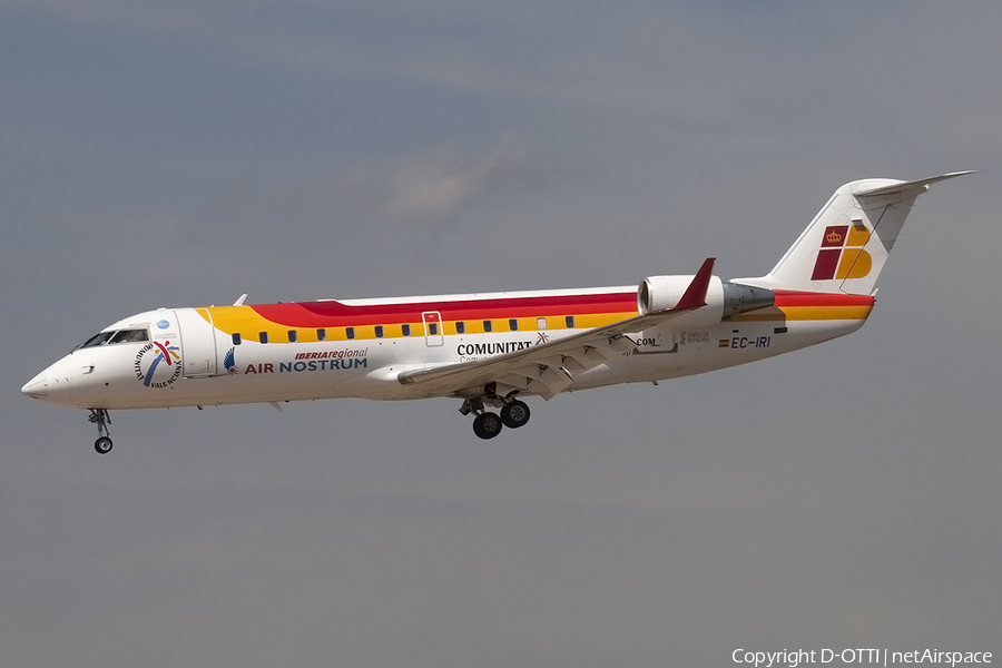 Iberia Regional (Air Nostrum) Bombardier CRJ-200ER (EC-IRI) | Photo 164491