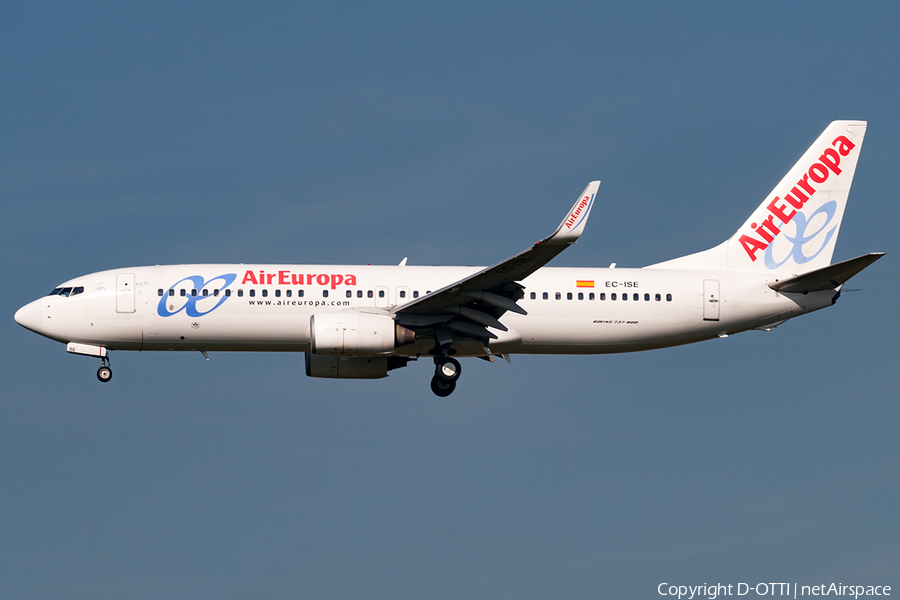 Air Europa Boeing 737-86Q (EC-ISE) | Photo 372193