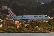 Volar Airlines Airbus A320-214 (EC-ISI) at  Corfu - International, Greece