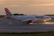 Volar Airlines Airbus A320-214 (EC-ISI) at  Corfu - International, Greece
