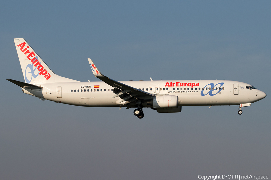 Air Europa Boeing 737-86Q (EC-ISN) | Photo 526898