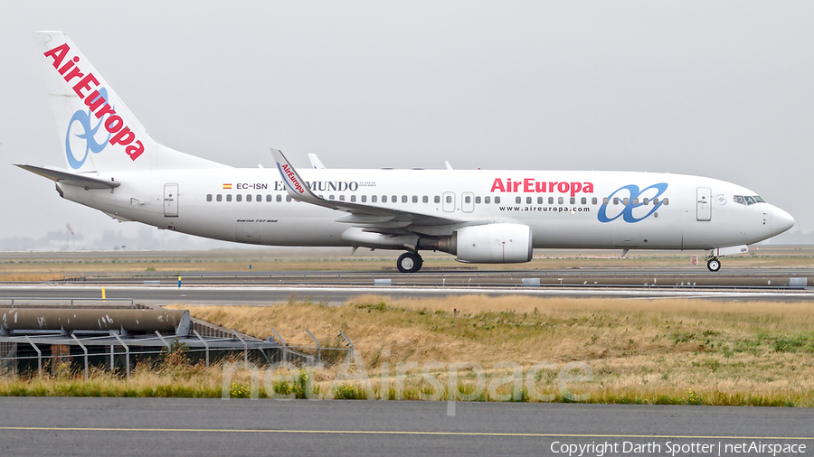 Air Europa Boeing 737-86Q (EC-ISN) | Photo 337885