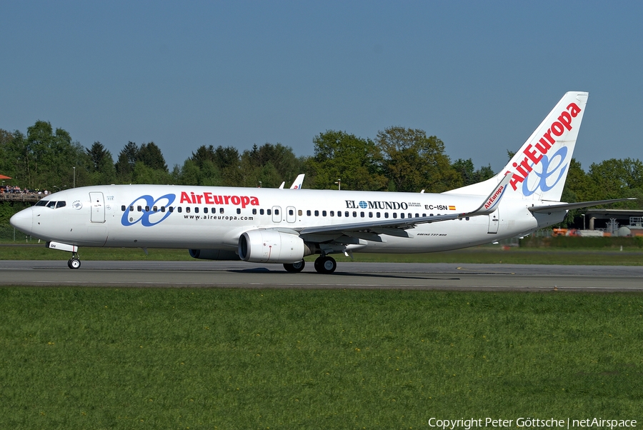 Air Europa Boeing 737-86Q (EC-ISN) | Photo 242010