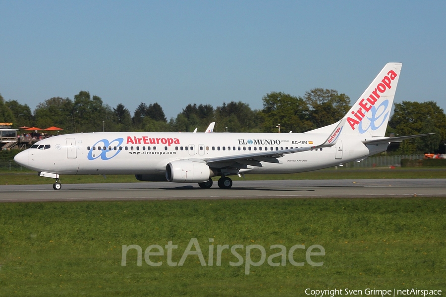 Air Europa Boeing 737-86Q (EC-ISN) | Photo 247800