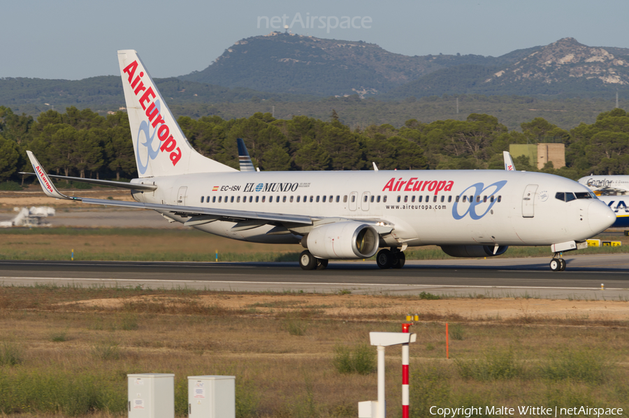 Air Europa Boeing 737-86Q (EC-ISN) | Photo 399746