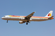 Iberia Airbus A321-211 (EC-ITN) at  Gran Canaria, Spain