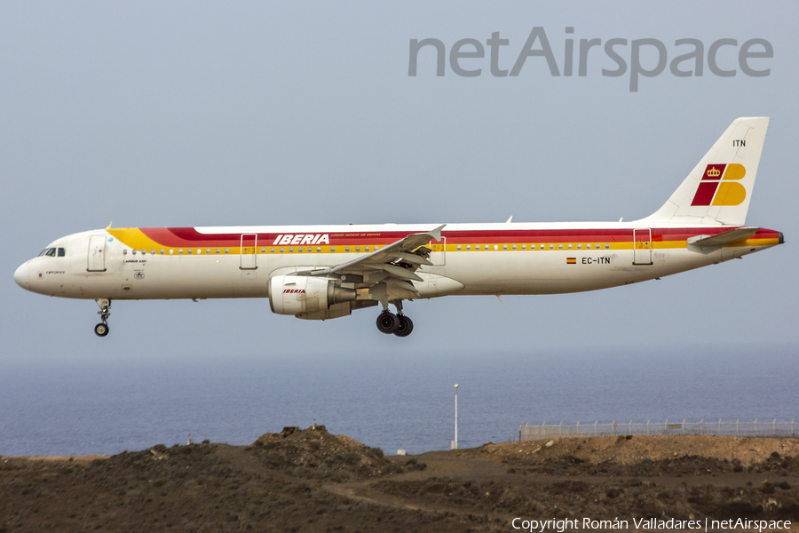 Iberia Airbus A321-211 (EC-ITN) | Photo 509715