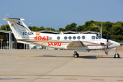INAER Beech King Air B200 (EC-IUX) at  Palma De Mallorca - Son San Juan, Spain