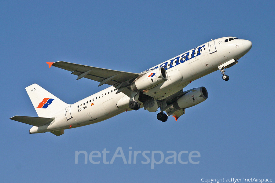 Spanair Airbus A320-232 (EC-IVG) | Photo 161592