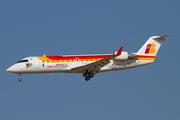 Iberia Regional (Air Nostrum) Bombardier CRJ-200ER (EC-IVH) at  Madrid - Barajas, Spain