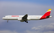 Iberia Airbus A321-211 (EC-IXD) at  Barcelona - El Prat, Spain
