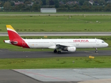 Iberia Airbus A321-211 (EC-IXD) at  Dusseldorf - International, Germany