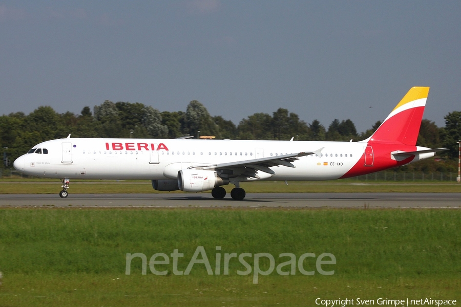 Iberia Airbus A321-211 (EC-IXD) | Photo 185129
