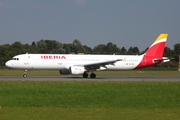 Iberia Airbus A321-211 (EC-IXD) at  Hamburg - Fuhlsbuettel (Helmut Schmidt), Germany