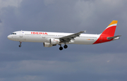 Iberia Airbus A321-211 (EC-IXD) at  Hamburg - Fuhlsbuettel (Helmut Schmidt), Germany