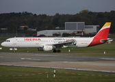 Iberia Airbus A321-211 (EC-IXD) at  Hamburg - Fuhlsbuettel (Helmut Schmidt), Germany