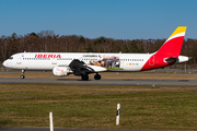 Iberia Airbus A321-211 (EC-IXD) at  Hamburg - Fuhlsbuettel (Helmut Schmidt), Germany