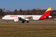 Iberia Airbus A321-211 (EC-IXD) at  Hamburg - Fuhlsbuettel (Helmut Schmidt), Germany