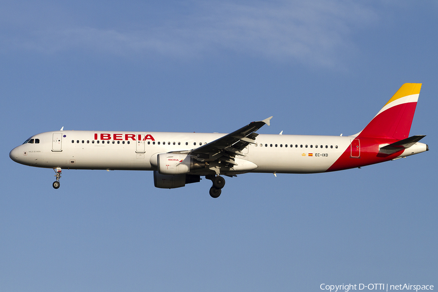 Iberia Airbus A321-211 (EC-IXD) | Photo 473932