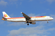 Iberia Airbus A321-211 (EC-IXD) at  Gran Canaria, Spain