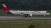 Iberia Airbus A321-211 (EC-IXD) at  Munich, Germany