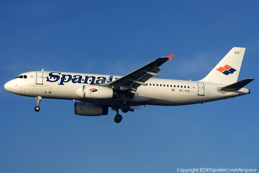 Spanair Airbus A320-232 (EC-IYG) | Photo 280219