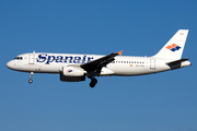 Spanair Airbus A320-232 (EC-IYG) at  Madrid - Barajas, Spain