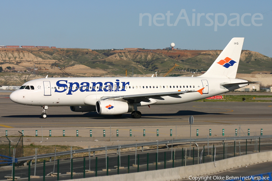 Spanair Airbus A320-232 (EC-IYG) | Photo 71515