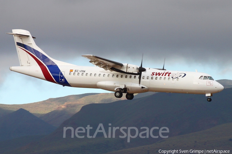 Swiftair ATR 72-202(F) (EC-IYH) | Photo 142507
