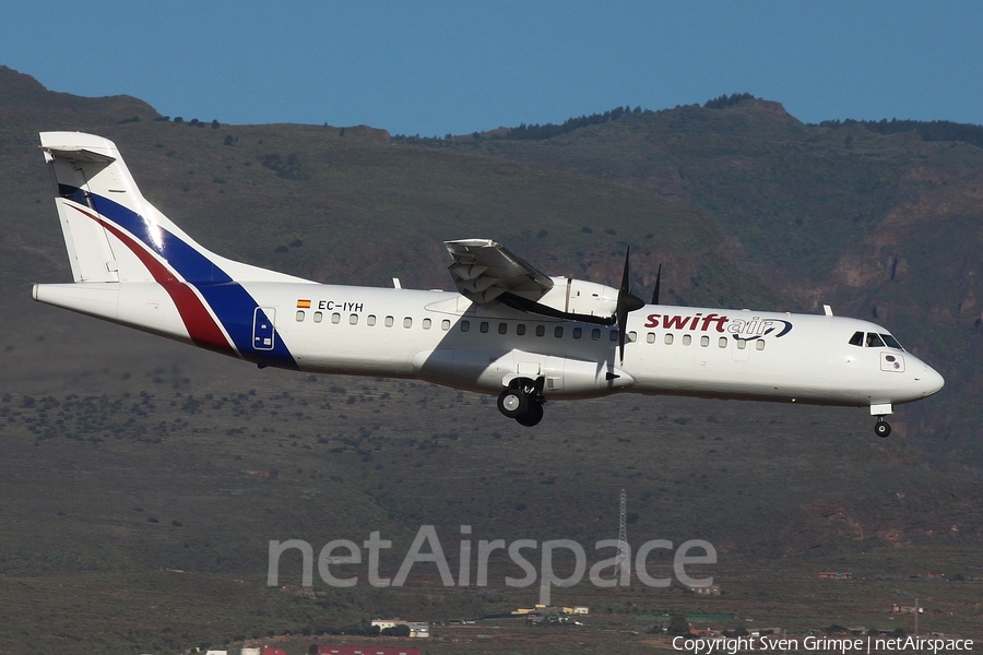 Swiftair ATR 72-202(F) (EC-IYH) | Photo 155397