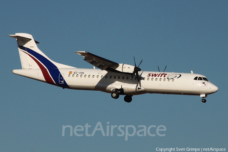 Swiftair ATR 72-202(F) (EC-IYH) | Photo 155994