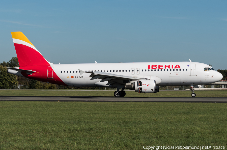 Iberia Airbus A320-214 (EC-IZH) | Photo 267662